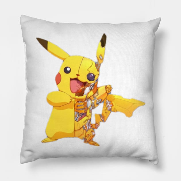 Robopika Pillow by sonnycosmics