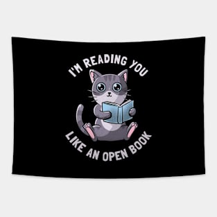 I'm Reading You Like An Open Book by Tobe Fonseca Tapestry