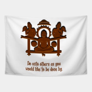 Lord Mahavira jainism quotes 6 Tapestry