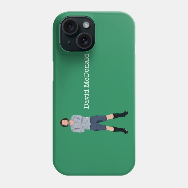 Staged David Tennant Phone Case by Bookishandgeeky