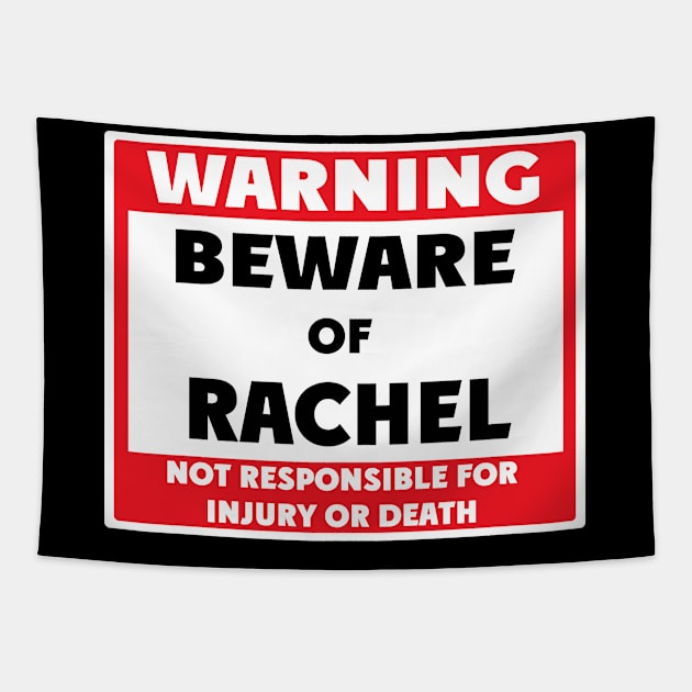 Beware of Rachel Tapestry by BjornCatssen