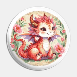 Year of the Dragon Baby 2024 Pin