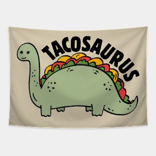 Tacosaurus Funny Taco Dinosaur t rex Kids Tapestry