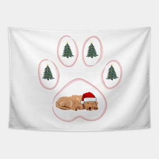 Westie Christmas Tree Dog Tapestry