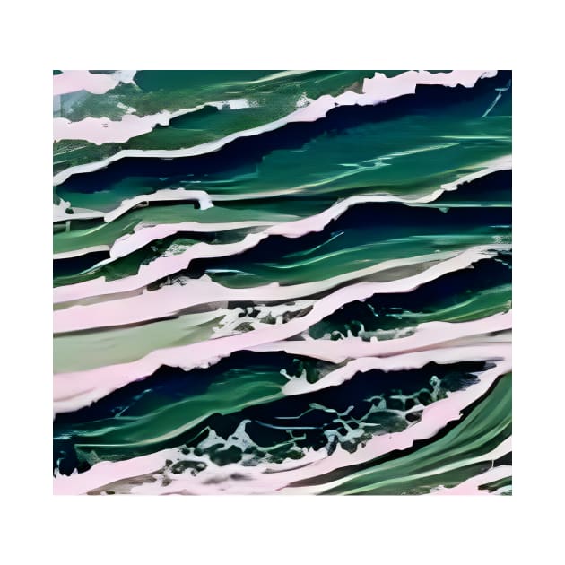 Aesthetic Ocean Waves by Mihadom