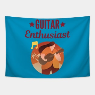 Guitar Enthusiast Tapestry