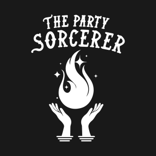 Sorcerer Dungeons and Dragons Team Party T-Shirt