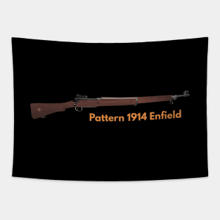 British Pattern 1914 Enfield Rifle Tapestry