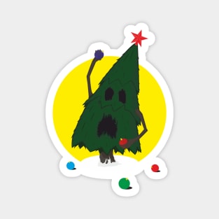 Crazy spruce for the Christmas Magnet