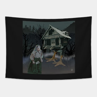 Baba Yaga Tapestry