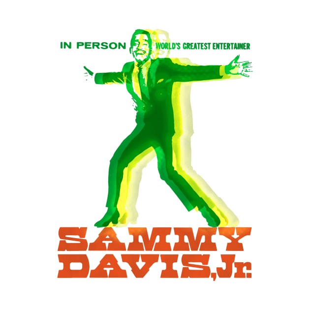 Sammy Davis Jr by HAPPY TRIP PRESS