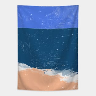 peach fuzz beach Tapestry