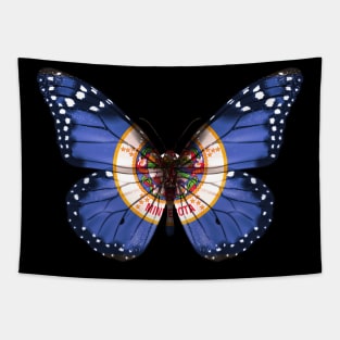 Minnesota Flag Butterfly - Gift for Minnesotan From Minnesota MN Tapestry