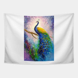 Gorgeous peacock Tapestry