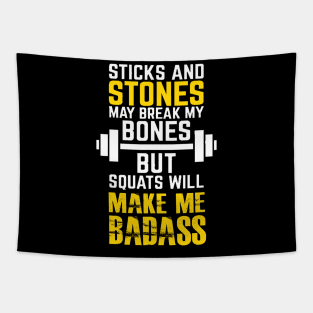 Make me Badass Tapestry