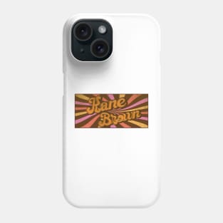 Groovy and Retro Kane Brown Phone Case