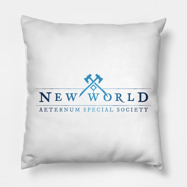 New World - Aeternum Special Society Pillow by Geekbyte