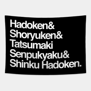 Names & Shoto Moves Tapestry