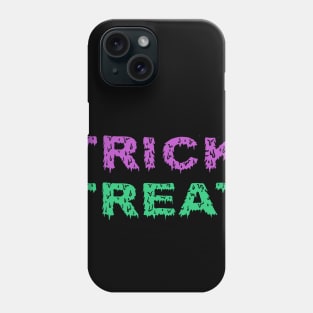 Trick Or Treat Halloween Tee Phone Case