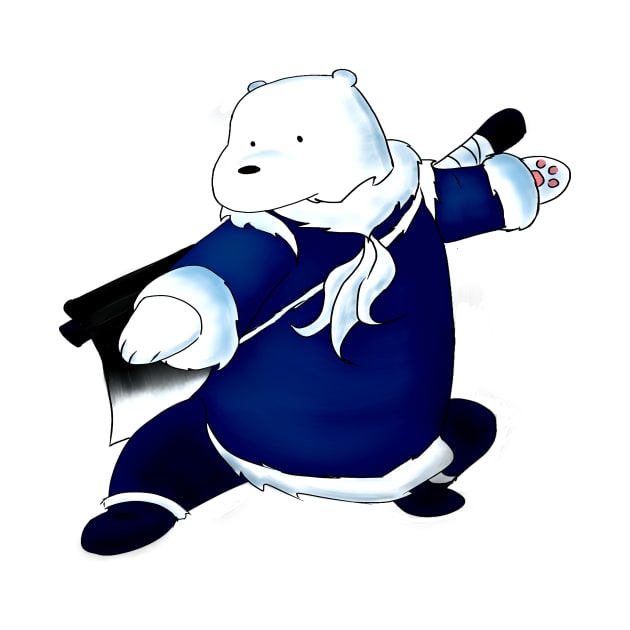 Ice Bear the Ice Bender by madtownstudio3000