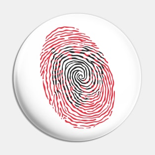 Albania Fingerprint Pin