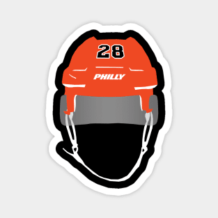 Philly Helmet 3 Magnet