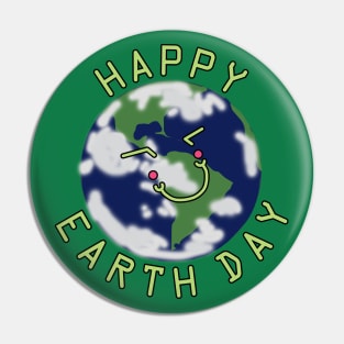 Happy Earth Day April 22 Pin