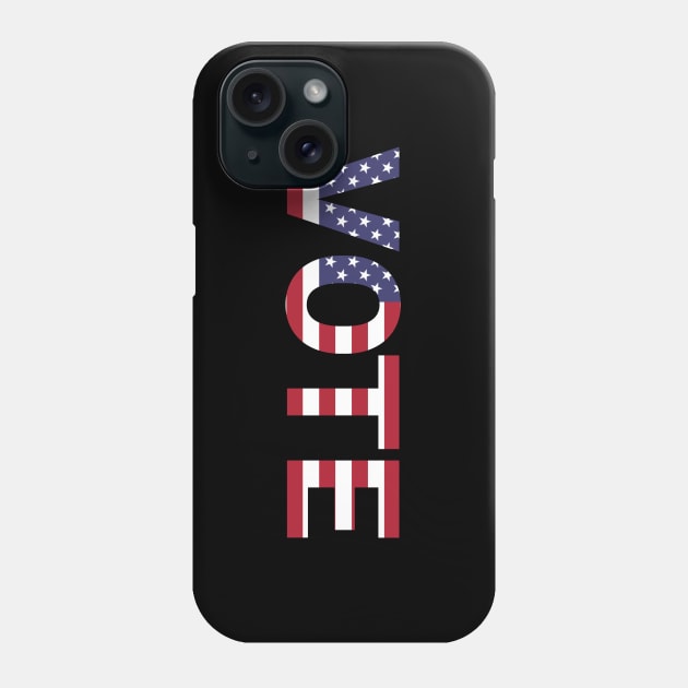 VOTE! United States Election 2020 Phone Case by Just Kidding Co.