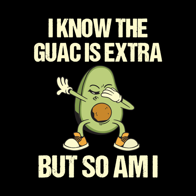 i know the guac is extra but so am by Retuscheriet AB