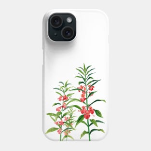 October 19th birthday flower Phone Case