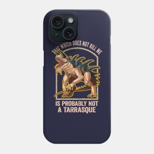 Probably Not a Tarrasque for tabletop rpgs Phone Case