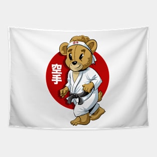 Karate Mascot Kids Club Tapestry