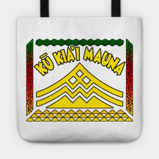 Mauna Kea Shirt Ku Kiai Mauna Hawaiian Flag Protect Mauna Kea Shirt Kapu Aloha Shirt Aloha Aina Shirt Defend Hawaii Tee We Are Mauna Kea Tee Tote