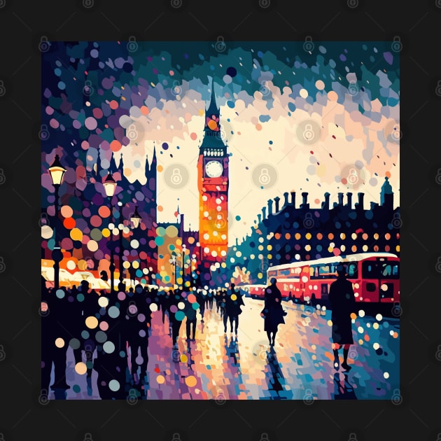 London | Pointillism by theprintculturecollective