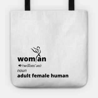 Woman Noun Adult Female Human Tote