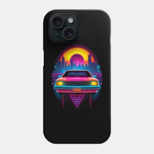 Neon Retro Car Phone Case