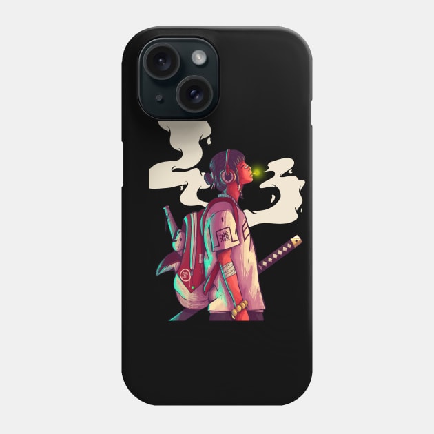 Modern Kunoichi Phone Case by K2Gproject