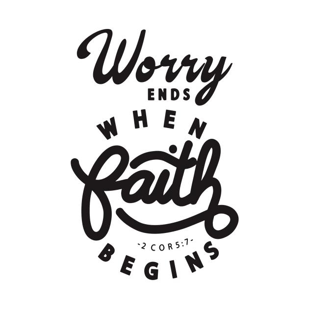 worry ends when faith by garudadua