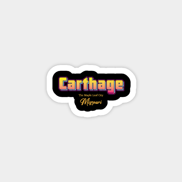 Carthage Magnet by Delix_shop