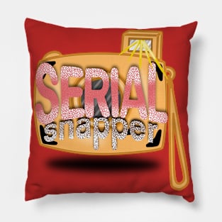 Serial Snapper Pillow