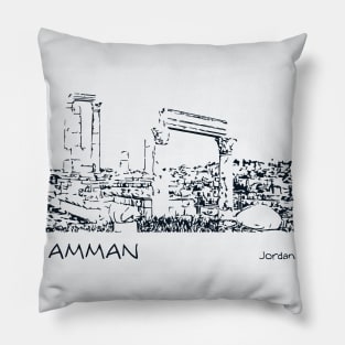 Amman - Jordan Pillow