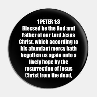 Bible Verse 1 Peter 1:3 Pin