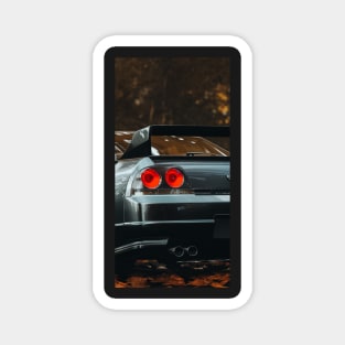 the r33 skyline Magnet