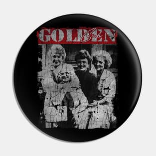 TEXTURE ART - GOlden Girls Pin