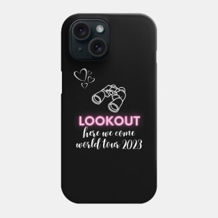 scentsy lookout, here we come, world tour 2023 Phone Case