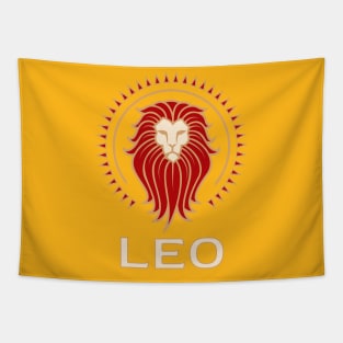 Zodiac Leo Tapestry