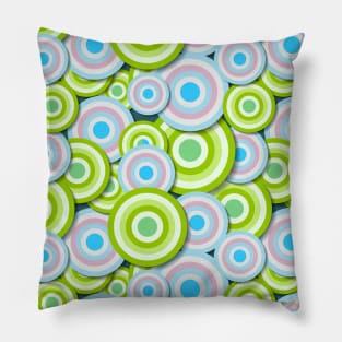 Colorful circles Pillow