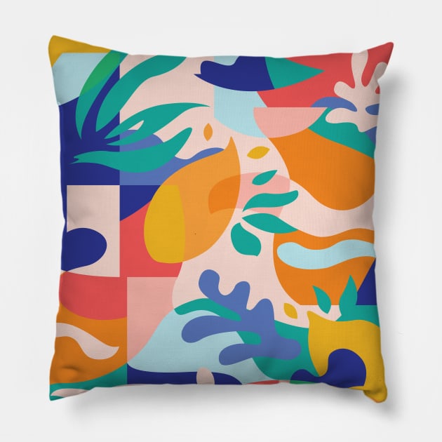 Amalfi Abstraction II. Pillow by matise