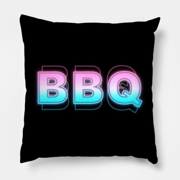 BBQ Pillow by Sanzida Design