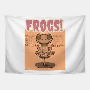 FROGS! From outer space! (Autumn Invasion) Tapestry